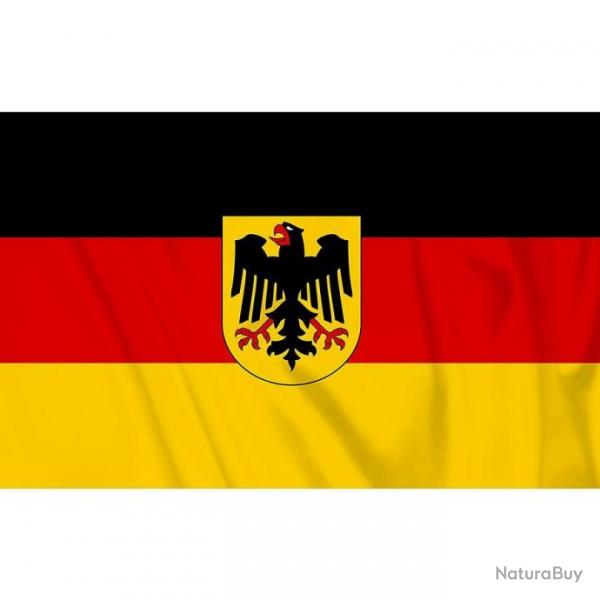 Drapeau Allemagne & aigle 1m x 1m50