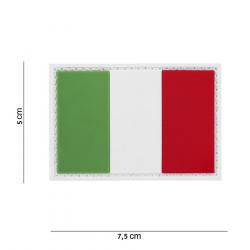 Patch 3D PVC Drapeau Italie