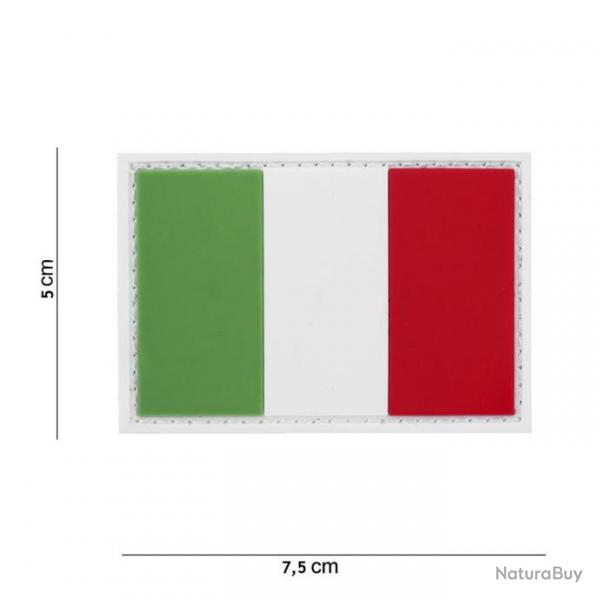 Patch 3D PVC Drapeau Italie