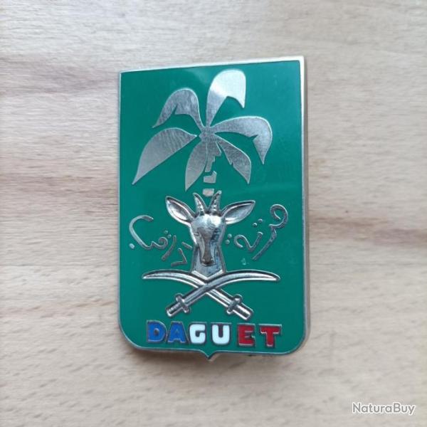 DAGUET: insigne mtallique de la division DAGUET de fabrication Balme Saumur