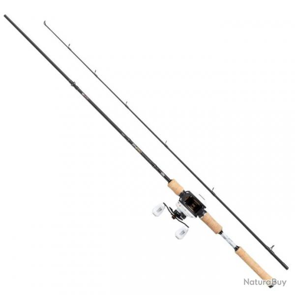 Canne  pche avec moulinet combo Lige et carbone haute qualit Carnassier 10-40g OU 15-60g