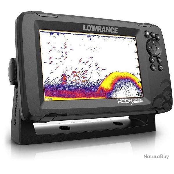 Sondeur Maritime Pche Ecran 7'' Lowrance Hook Reveal Tripleshot