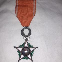 Médaille d'officier de l'ordre du OUISSAM ALLAOUITE Maroc