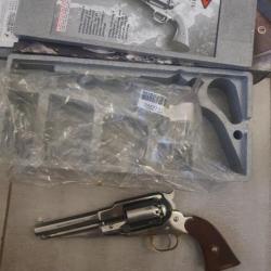 Revolver pietta remington 1858 inox modèle sheriff
