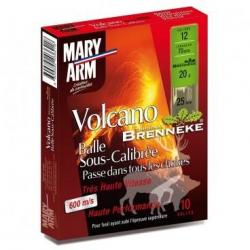Cartouches Mary Arm Volcano Balle calibre 12