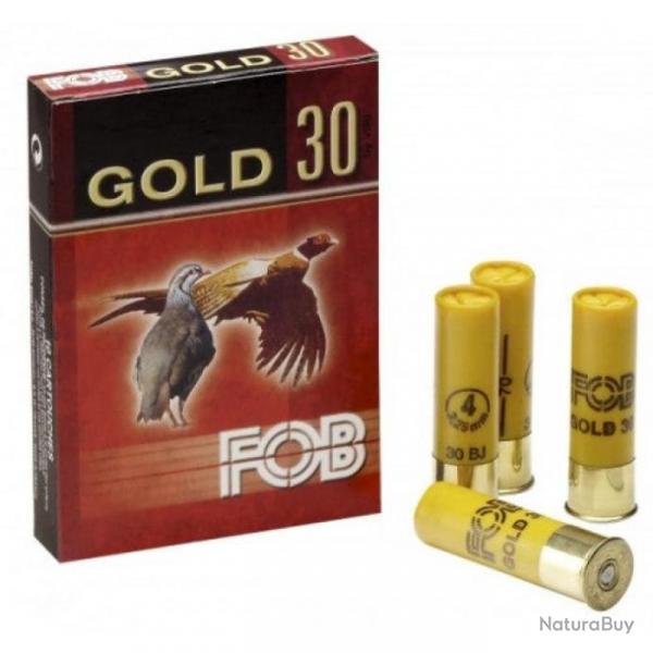 Cartouches FOB Gold 30 - Cal.20/70 - Par 10 - 6 dor / Par 5
