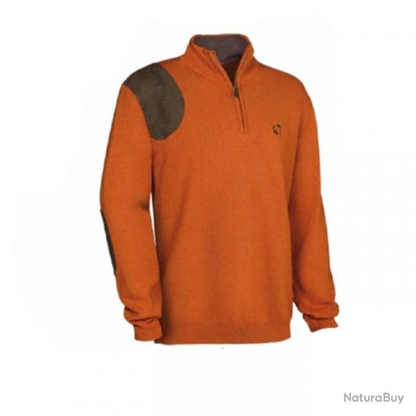 Pull de chasse Club Interchasse Wilfried sans broderie - 2X / Orange