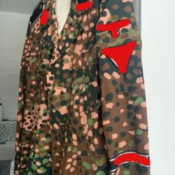 Veste allemande camouflage WW2 (accessoire cinéma)