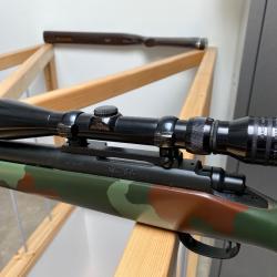 Lunette Redfield et son montage Remington M40