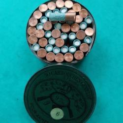 Boîte de 50 cartouches 9mm simple charge collection.