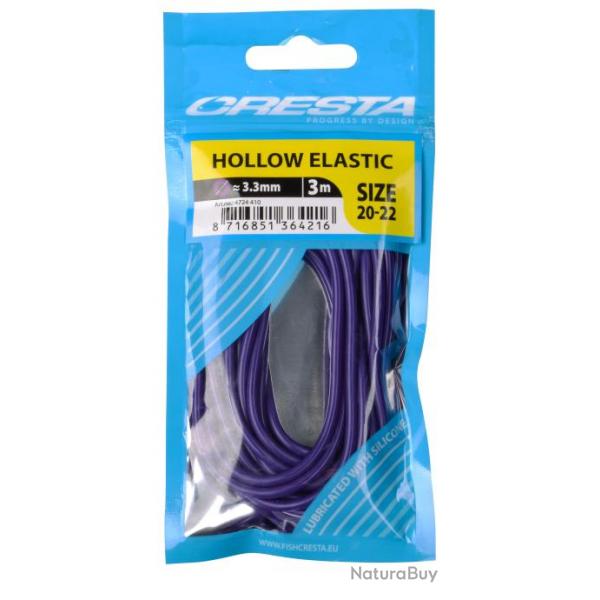 CRESTA ELASTIQUE HOLLOW ELASTIC 5M CRESTA 3,30mm 3m