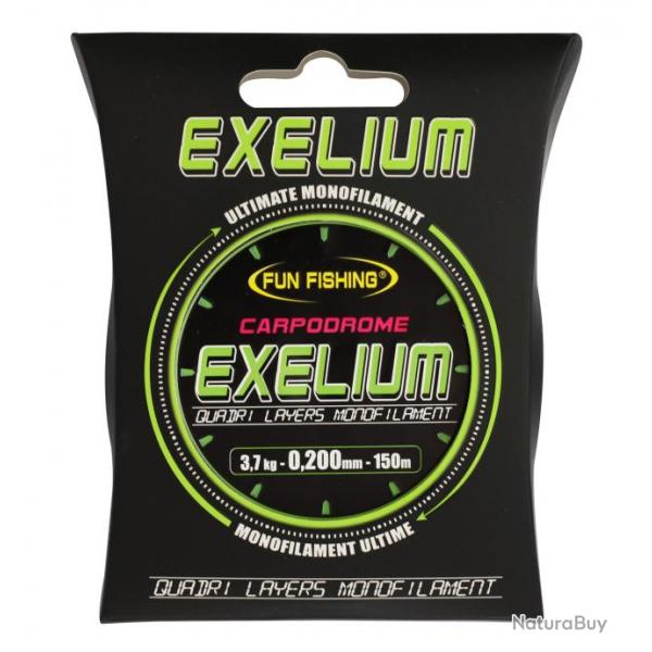 FUN FISHING MONOFILAMENT EXELIUM CARPODROME 150M 0,20mm 150m