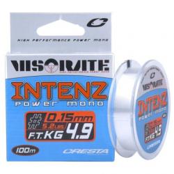CRESTA NYLON VISORATE INTENZ POWER MONO 100M CRESTA 0,21mm 100m