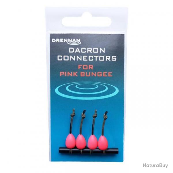 DRENNAN DACRON CONNECTORS PINK BUNGEE DRENNAN