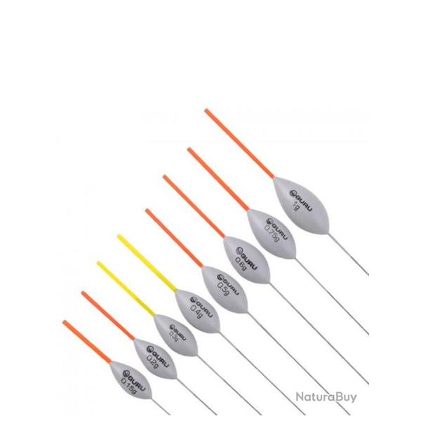 GURU FLOTTEUR PINGER WIRE STEM GURU Jaune 0,60gr