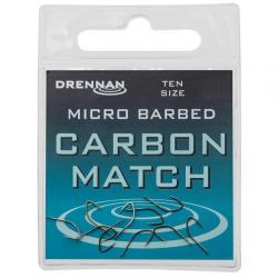 DRENNAN HAMEÇON CARBON MATCH BARBED DRENNAN 22