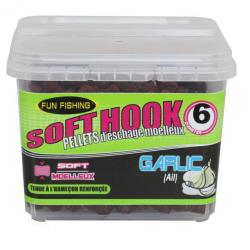 FUN FISHING PELLETS D'ESCHAGE MOELLEUX GARLIC 110GR FUN FISHING 6mm