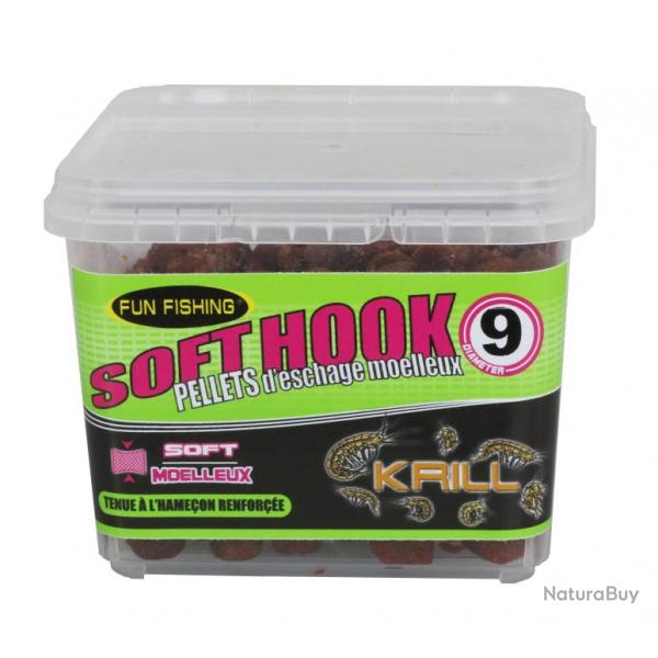 FUN FISHING PELLETS D'ESCHAGE MOELLEUX KRILL 110GR FUN FISHING 9mm