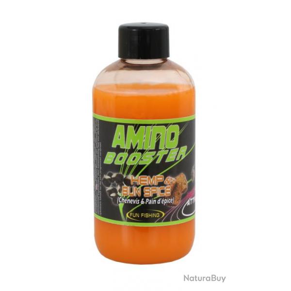 FUN FISHING LIQUIDE AMINO BOOSTER HEMP & BUN SPICE FUN FISHING