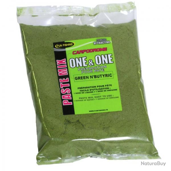 FUN FISHING PTE ONE & ONE GREEN N'BUTYRIC 500GR FUN FISHING