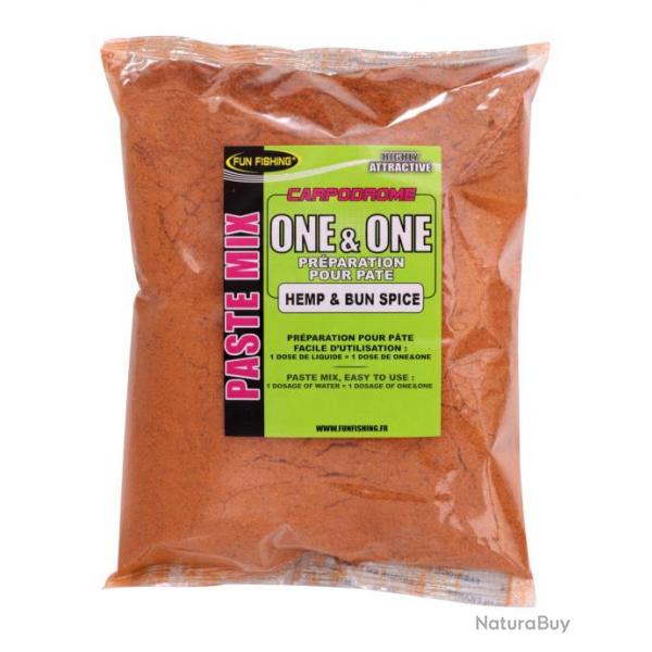 FUN FISHING PTE ONE & ONE HEMP & BUN SPICE 500GR FUN FISHING