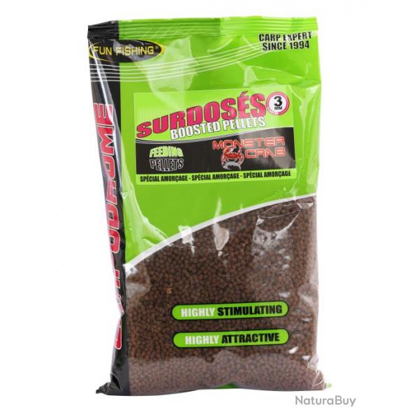 FUN FISHING PELLETS D'AMORCAGE SURDOSES MONSTER CRAB