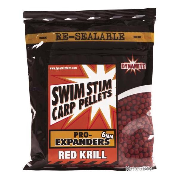 DYNAMITE BAITS SWIM STIM EXPANDERS RED KRILL 4mm