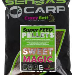 SENSAS SUPER FEED PELLETS SWEET MAGIC 4mm