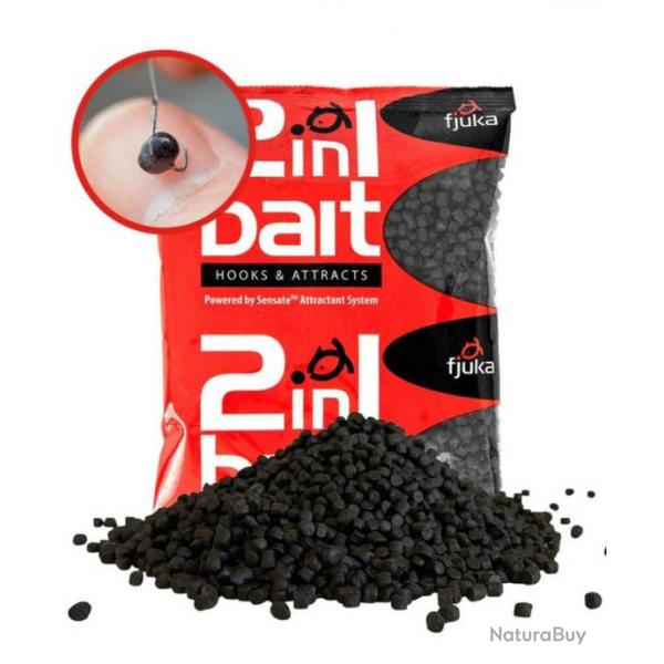 FJUKA BAIT PELLET MICRO 2IN1 BLACK 3MM FJUKA BAIT