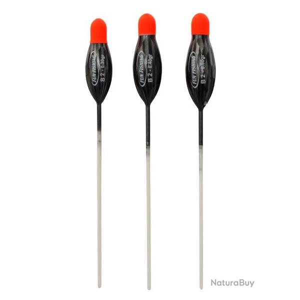 FUN FISHING FLOTTEUR B2 FUN FISHING Rouge 0,30gr