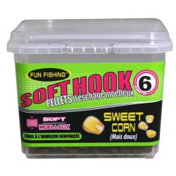 FUN FISHING PELLETS D'ESCHAGE MOELLEUX SWEET CORN 6mm