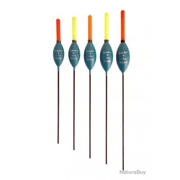 DRENNAN FLOTTEUR CARP 4 FLOATS DRENNAN 0,40gr Jaune