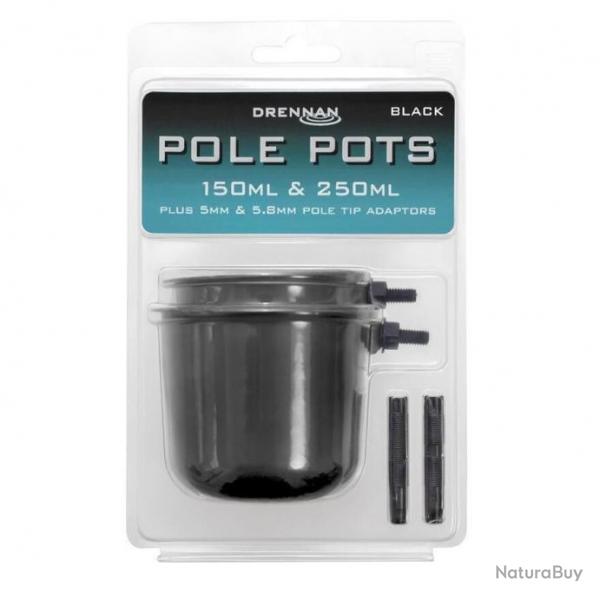 DRENNAN COUPELLES POLE POTS BLACK DRENNAN