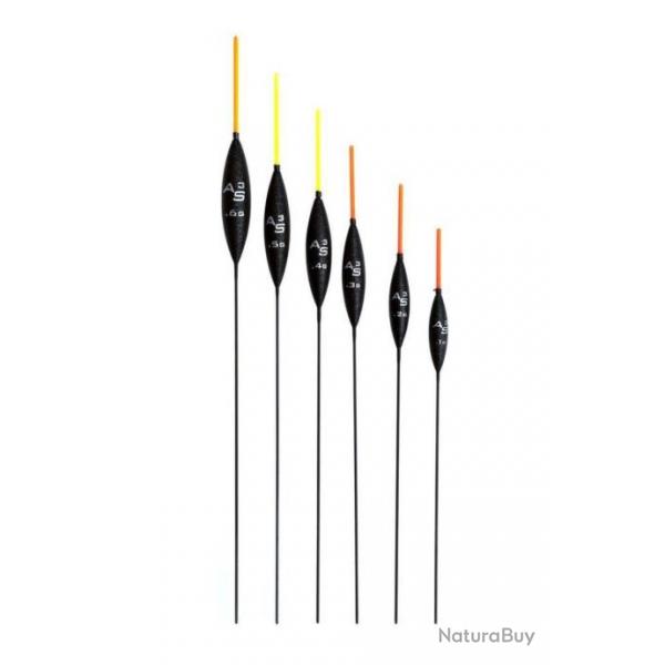 DRENNAN FLOTTEUR AS 3 POLE FLOATS DRENNAN 0,10gr Jaune