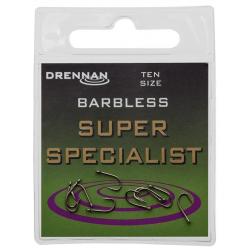 DRENNAN HAMEÇONS SUPER SPECIALIST BARBLESS DRENNAN 18