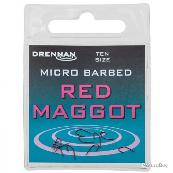 DRENNAN HAMEONS RED MAGGOT BARBED DRENNAN 18