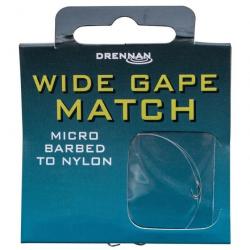 DRENNAN BAS DE LIGNE MONTÉE WIDE GAPE MATCH BARBED DRENNAN 16