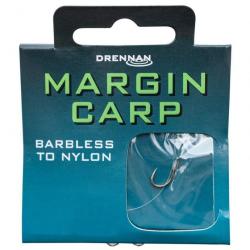 DRENNAN BAS DE LIGNE MONTÉE MARGIN CARP BARBLESS DRENNAN 0,22mm 8