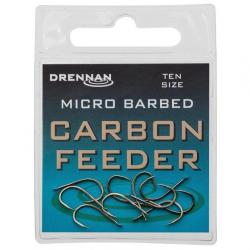 DRENNAN HAMEÇONS CARBON FEEDER BARBED DRENNAN 8