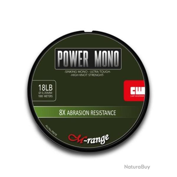 CARP WHISPERER - LIGNE POWER MONO 0.35mm