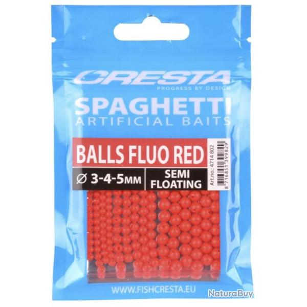 CRESTA SPAGHETTI BALLS FLUO RED