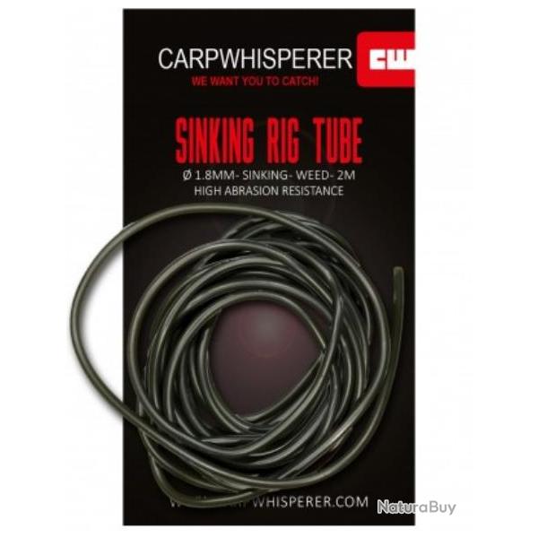 CARP WHISPERER LEADER SINKING RIG TUBE CARP WHISPERER Weed