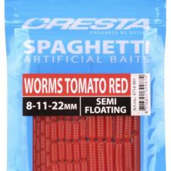 CRESTA SPAGHETTI WORMS TOMATO RED