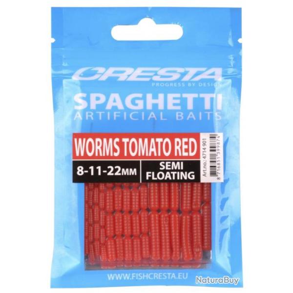 CRESTA SPAGHETTI WORMS TOMATO RED