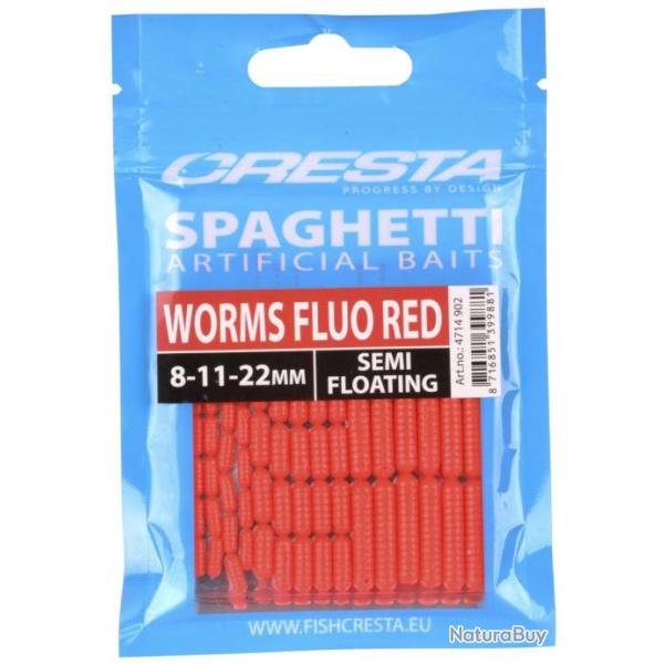 CRESTA SPAGHETTI WORMS FLUO RED