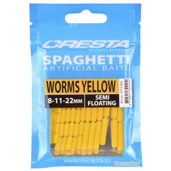 CRESTA SPAGHETTI WORMS YELLOW