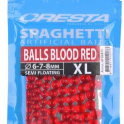 CRESTA SPAGHETTI BALLS XL BLOOD RED