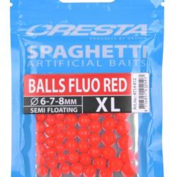 CRESTA SPAGHETTI BALLS XL FLUO RED