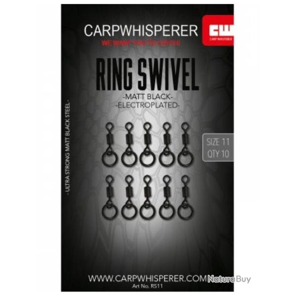 CARP WHISPERER - RING SWIVEL No 11