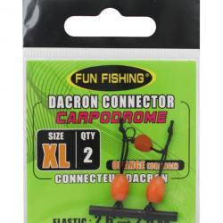 FUN FISHING ÉLASTIQUE CONNECTEURS DACRON FUN FISHING XLarge